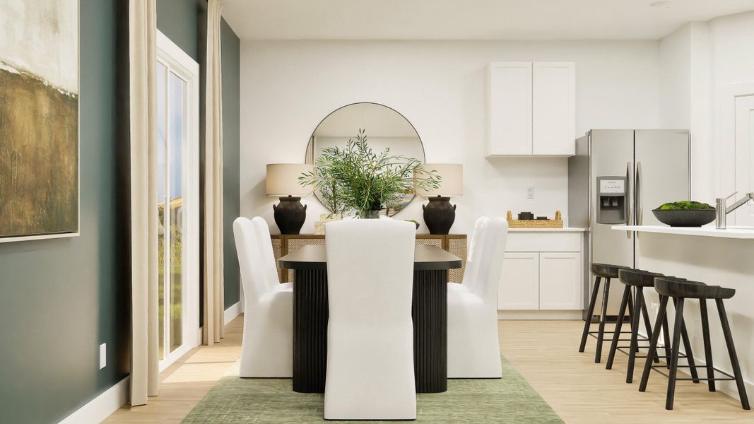 Furnished interior view inside a new home in Cypress Preserve, Moncks Corner (Image 14).