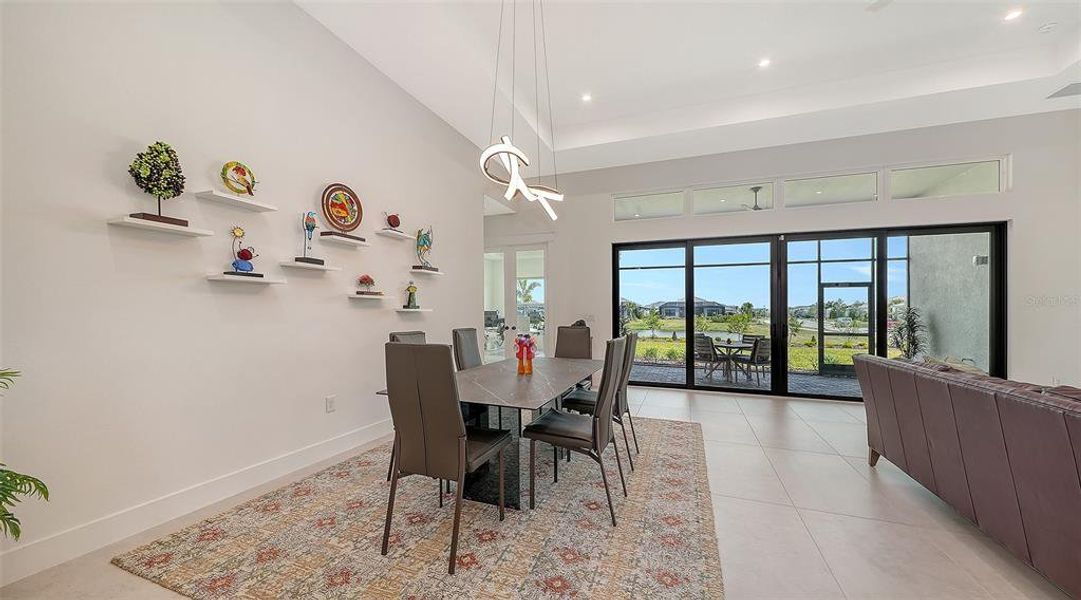 Furnished interior view inside a new home in , Sarasota (Image 9).