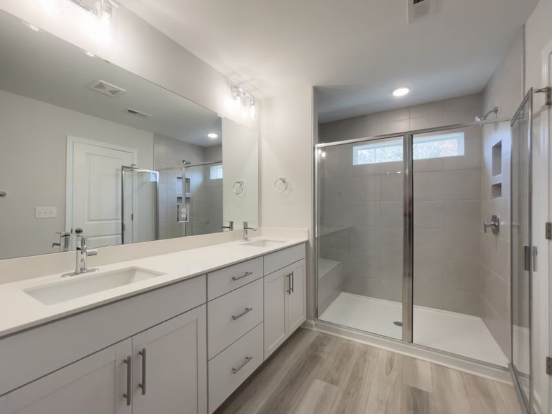Furnished interior view inside a new home in Fairview Village Townhomes, Simpsonville (Image 9).