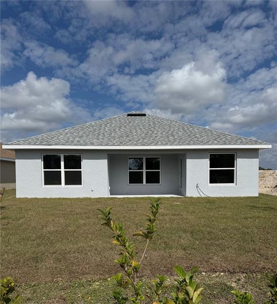 Exterior details and patio area of a home in Watercress Cove, North Port (Image 3). Exterior details and patio area of a home in Watercress Cove, North Port (Image 3).