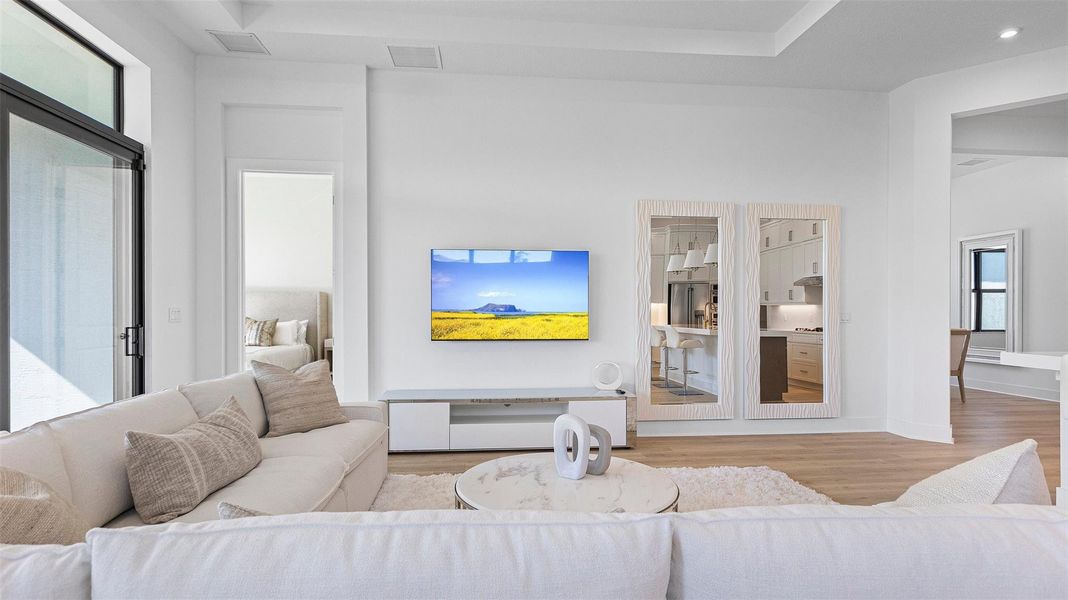 Furnished interior view inside a new home in Cove Royale, Stuart (Image 18).