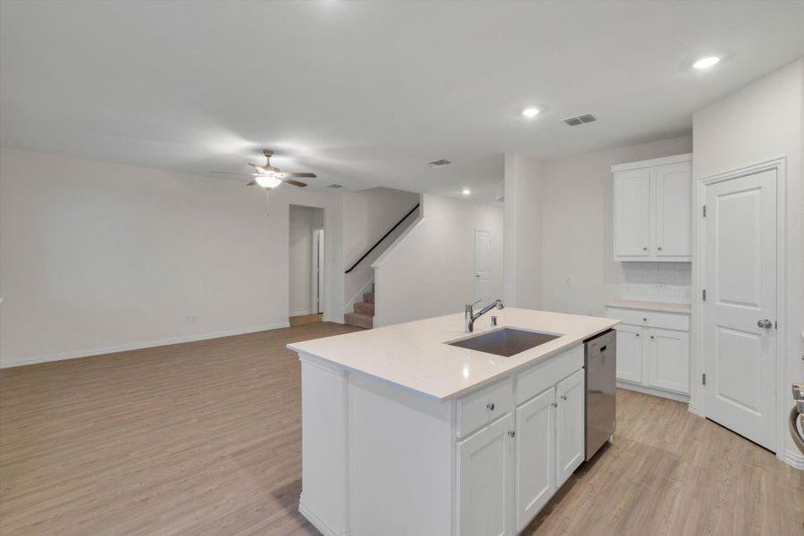 Furnished interior view inside a new home in , Anna (Image 10).