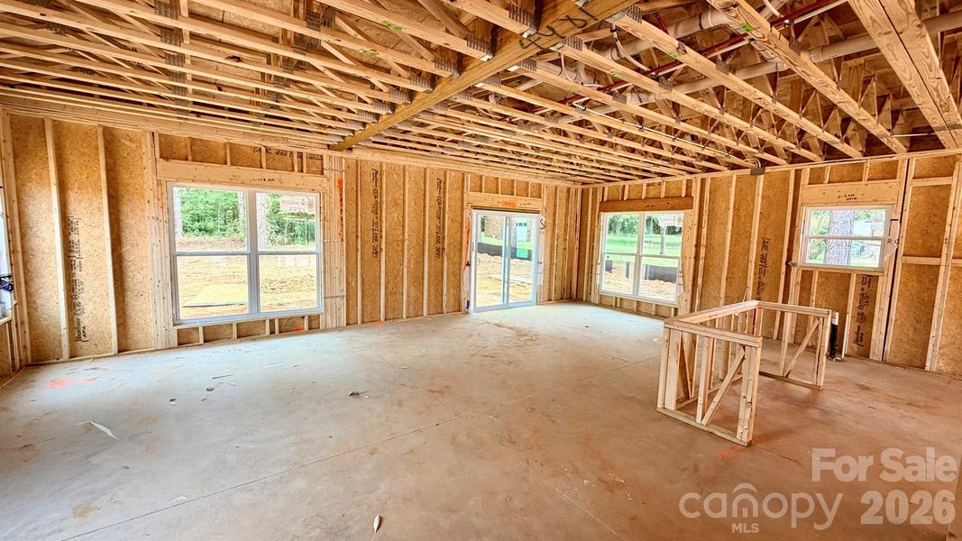In-progress construction of a new home in , Concord, NC (Image 11).