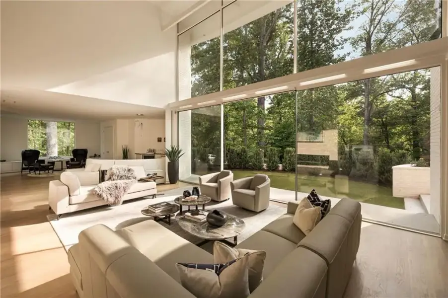 Furnished interior view inside a new home in , Atlanta (Image 60).
