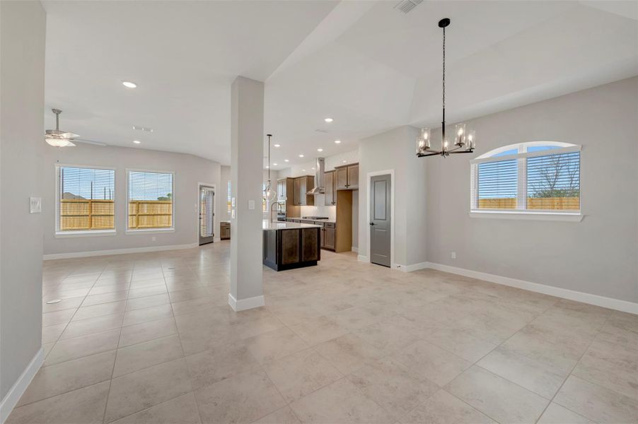 Spacious, unfurnished interior of a new home in Meridiana 55' Homesites, Manvel (Image 34).