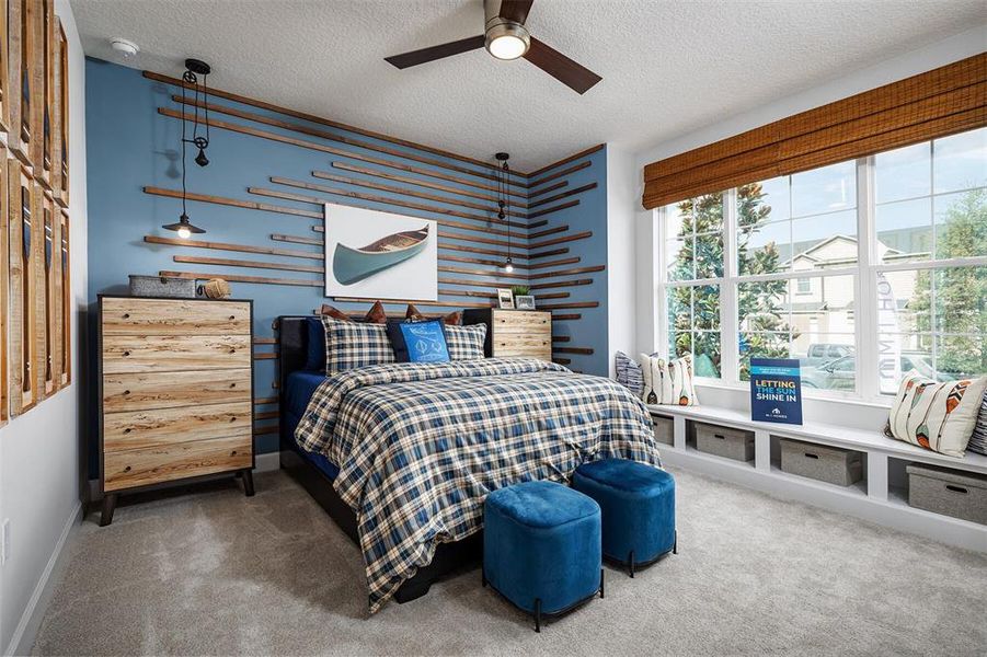 Furnished interior view inside a new home in Emerson Pointe, Apopka (Image 18). Furnished interior view inside a new home in Emerson Pointe, Apopka (Image 18).