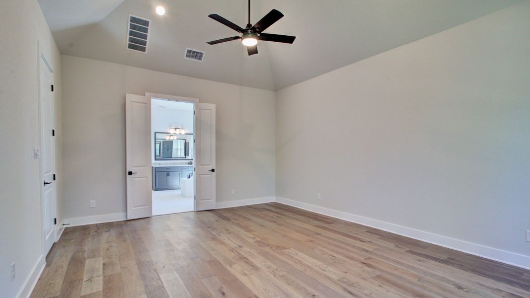 Furnished interior view inside a new home in Verandas at the Rim, San Antonio (Image 26). Furnished interior view inside a new home in Verandas at the Rim, San Antonio (Image 26).
