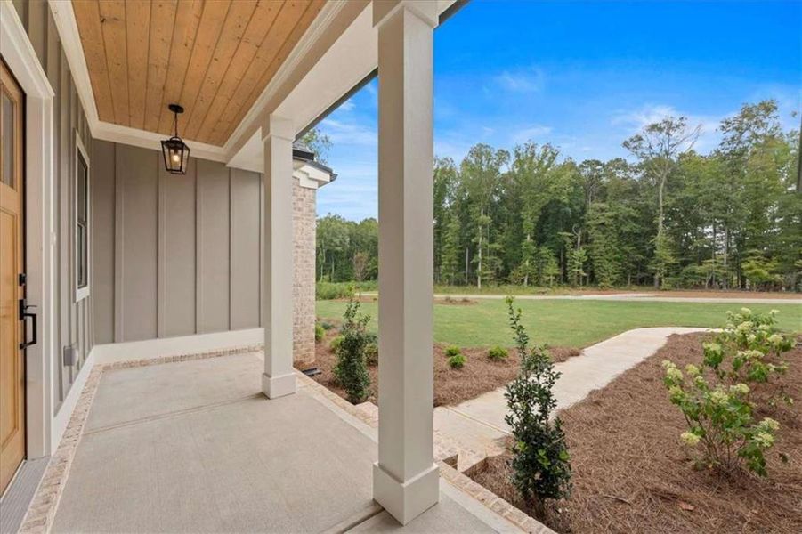 Exterior details and patio area of a home in , Covington (Image 25).