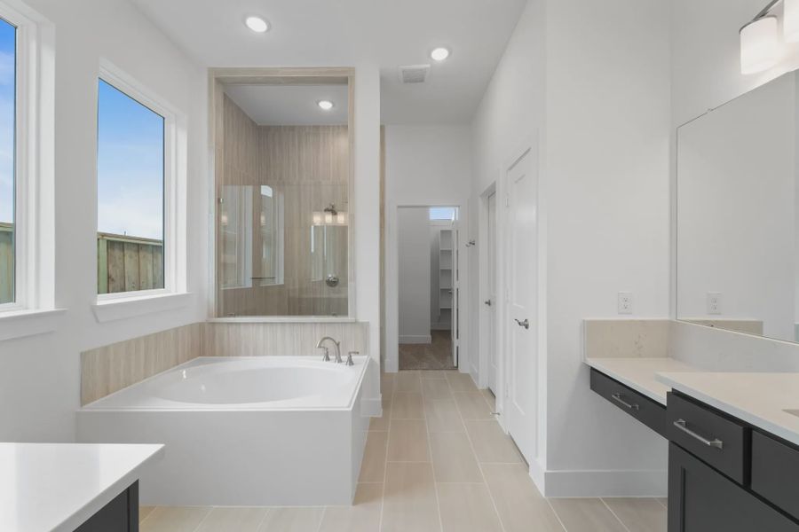 Image 48 representing the Augusta by Chesmar Homes in Riceland Alley Loads, Mont Belvieu, TX.