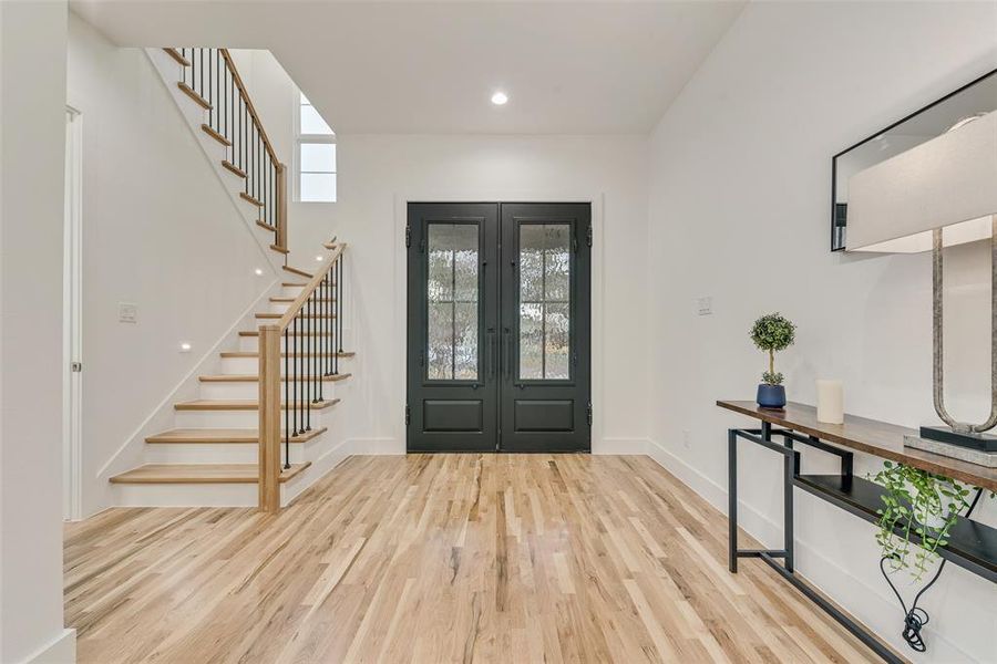 Furnished interior view inside a new home in , Dallas (Image 6).
