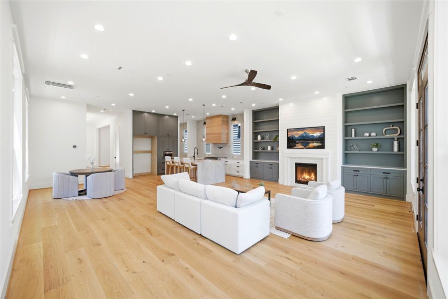 Furnished interior view inside a new home in , Houston (Image 14). Furnished interior view inside a new home in , Houston (Image 14).