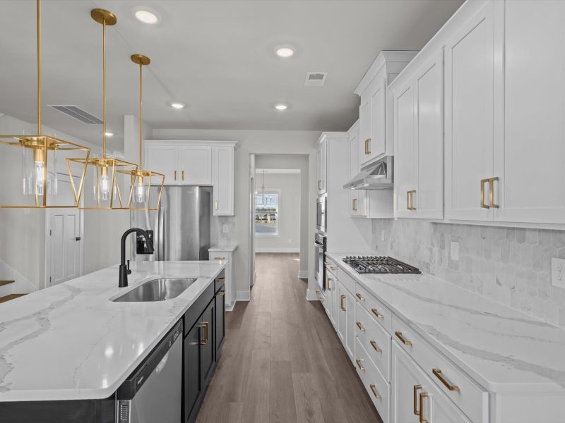 Furnished interior view inside a new home in Cedar Shoals - Signature Collection, Piedmont (Image 5).