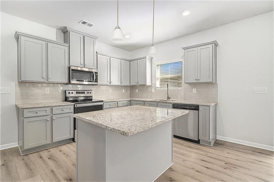 Furnished interior view inside a new home in , Monroe (Image 9). Furnished interior view inside a new home in , Monroe (Image 9).