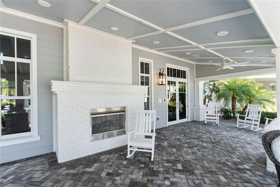 Exterior details and patio area of a home in Canoe Creek, Parrish (Image 22). Exterior details and patio area of a home in Canoe Creek, Parrish (Image 22).