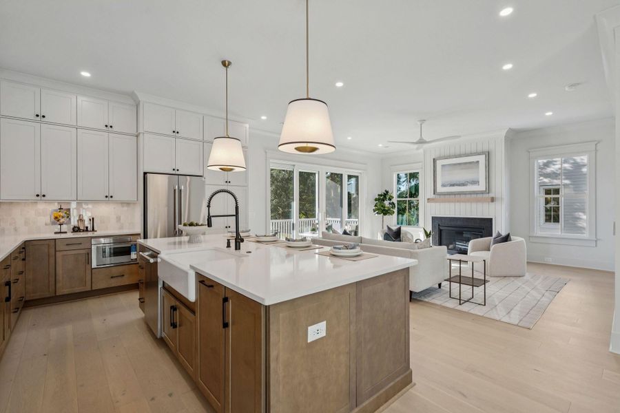 Furnished interior view inside a new home in , Johns Island (Image 71). Furnished interior view inside a new home in , Johns Island (Image 71).