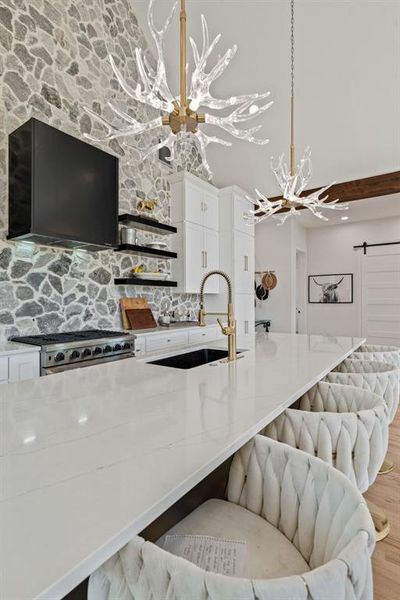 Furnished interior view inside a new home in , Desdemona (Image 14).