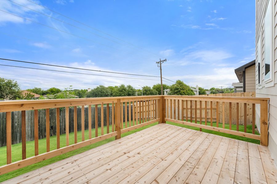 Representative exterior photo of a completed home built from the Sierra by Ashton Woods in Berry Creek Highlands, Georgetown, TX (Image 24).