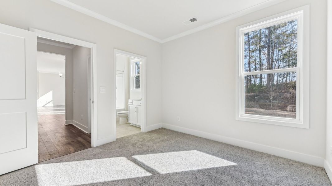 Spacious, unfurnished interior of a new home in Westport, York (Image 20).