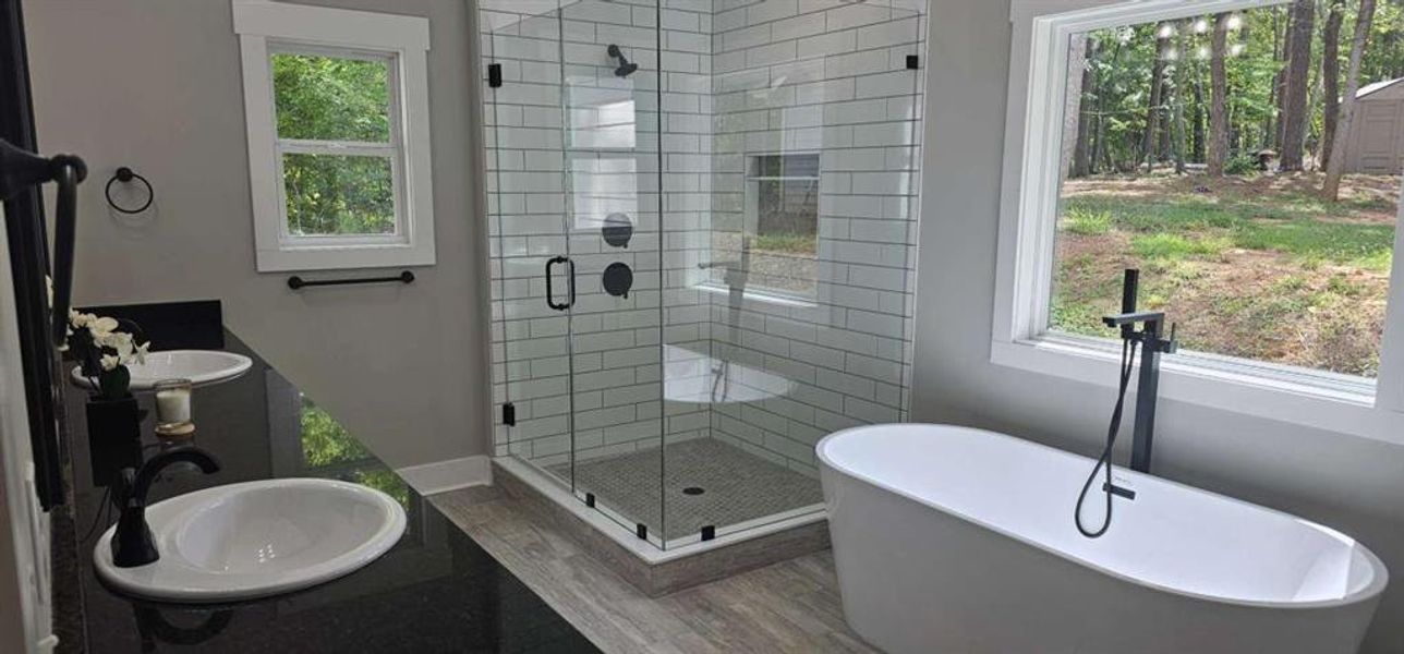 Furnished interior view inside a new home in , Villa Rica (Image 6). Furnished interior view inside a new home in , Villa Rica (Image 6).