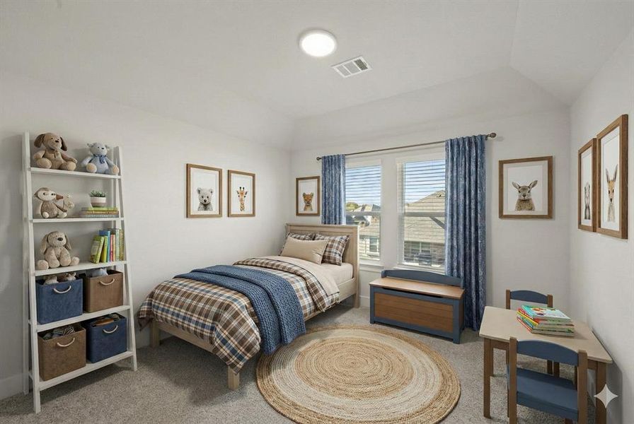 Furnished interior view inside a new home in Hayes Crossing - Phase 2, Midlothian (Image 17). Furnished interior view inside a new home in Hayes Crossing - Phase 2, Midlothian (Image 17).