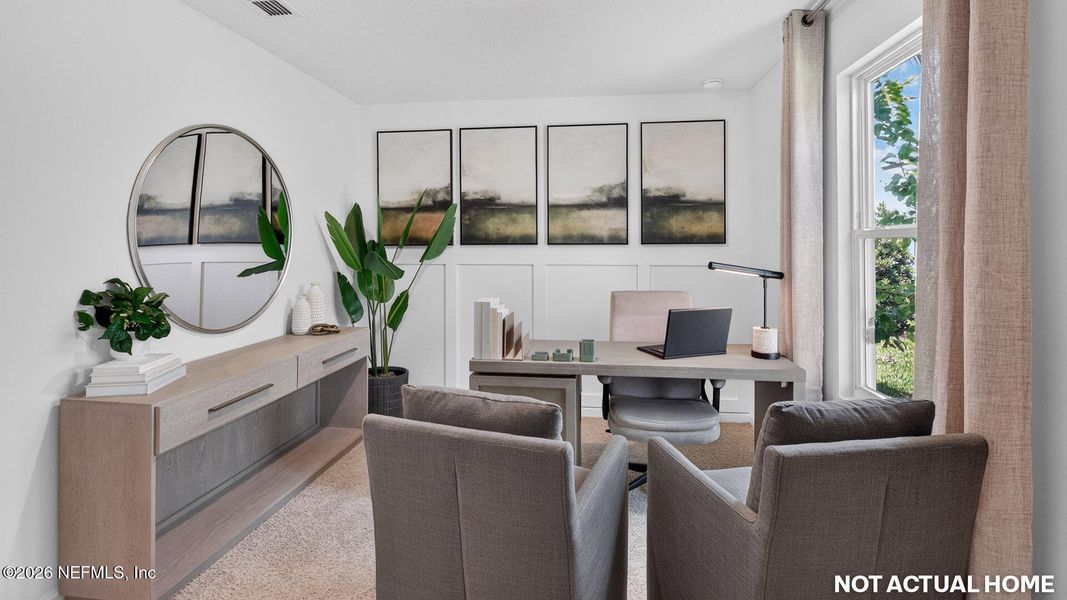 Furnished interior view inside a new home in Liberty Cove, Yulee (Image 6).
