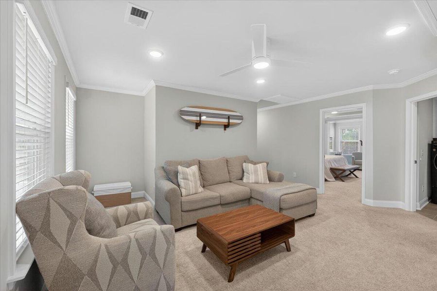 Furnished interior view inside a new home in , Johns Island (Image 36). Furnished interior view inside a new home in , Johns Island (Image 36).