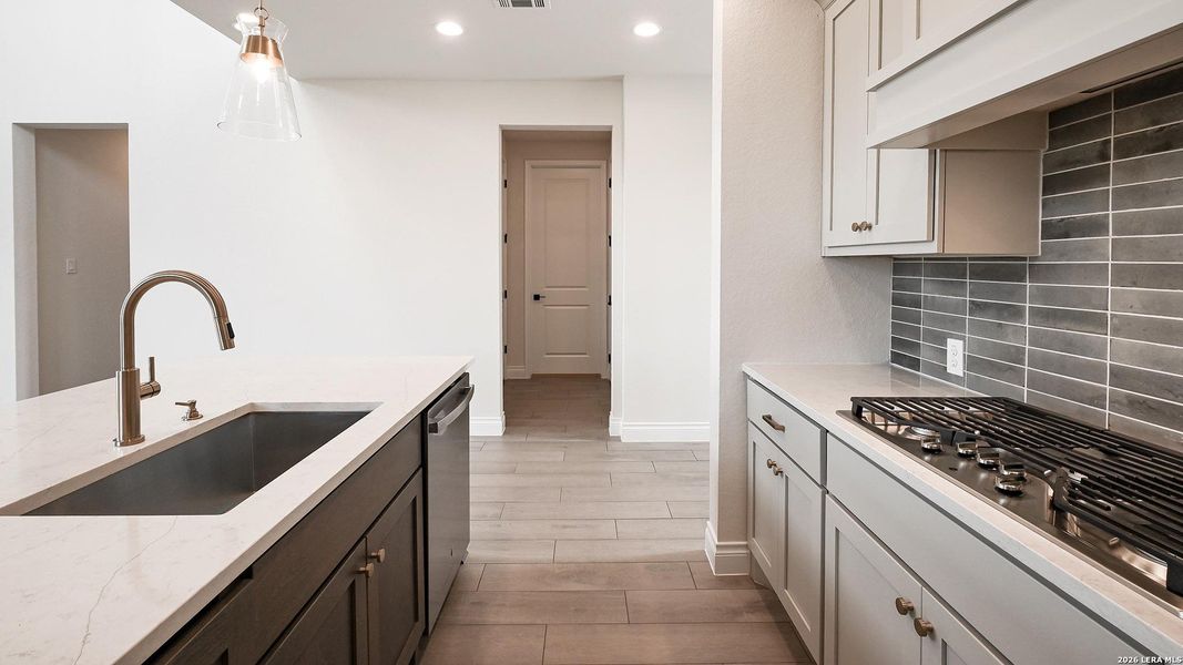 Furnished interior view inside a new home in Legacy at Lake Dunlap, New Braunfels (Image 11).