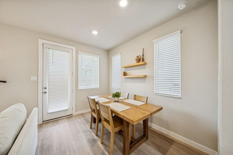 Furnished interior view inside a new home in Spring Brook Village - City Series, Houston (Image 12).