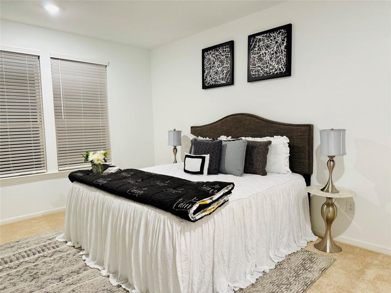 Furnished interior view inside a new home in Marvida, Cypress (Image 17).