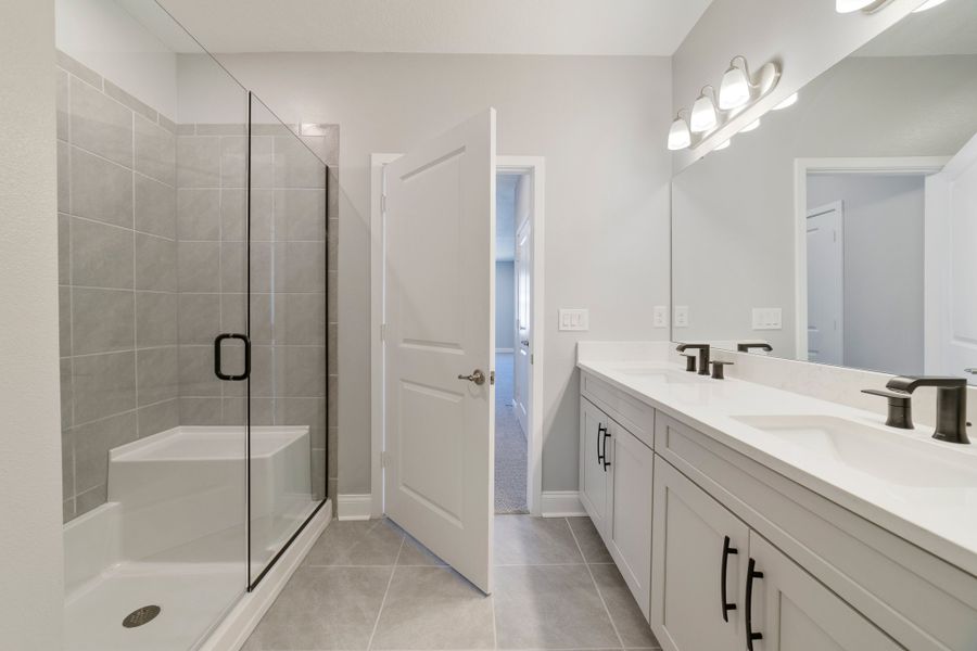 Furnished interior view inside a new home in Gatherings® of Lake Nona, Orlando (Image 11).