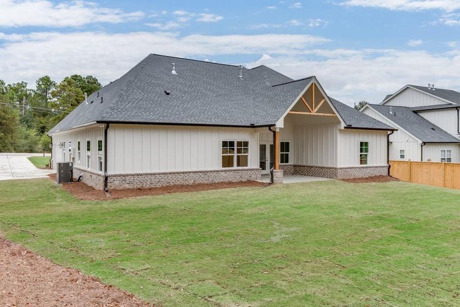 Exterior details and patio area of a home in , Pendergrass (Image 24).