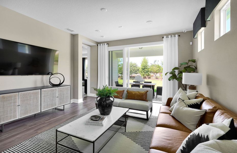 Representative furnished interior of a home built from the Hallmark by Pulte Homes in Seminole Palms, Palm Coast (Image 12).
