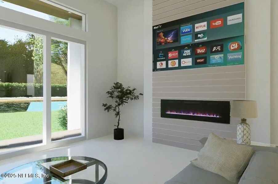 Furnished interior view inside a new home in , Palm Coast (Image 12). Furnished interior view inside a new home in , Palm Coast (Image 12).