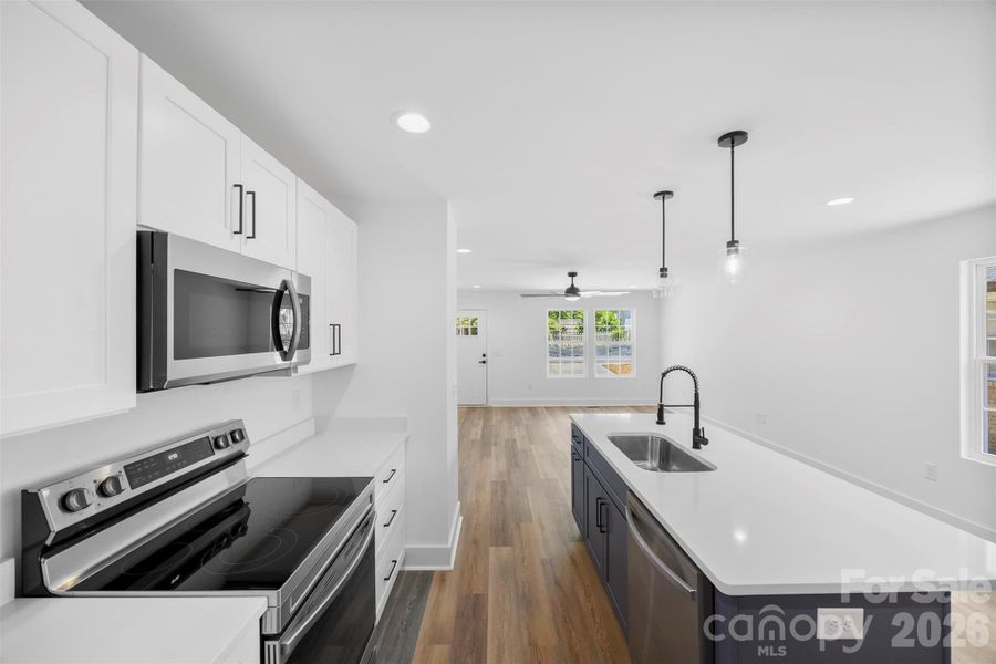 Furnished interior view inside a new home in , Salisbury (Image 12).