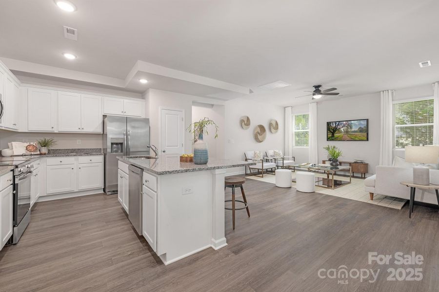 Furnished interior view inside a new home in , Salisbury (Image 13). Furnished interior view inside a new home in , Salisbury (Image 13).