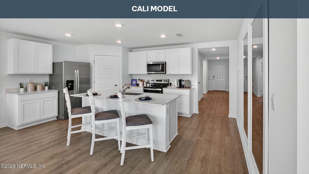 Furnished interior view inside a new home in , Palm Coast (Image 6).