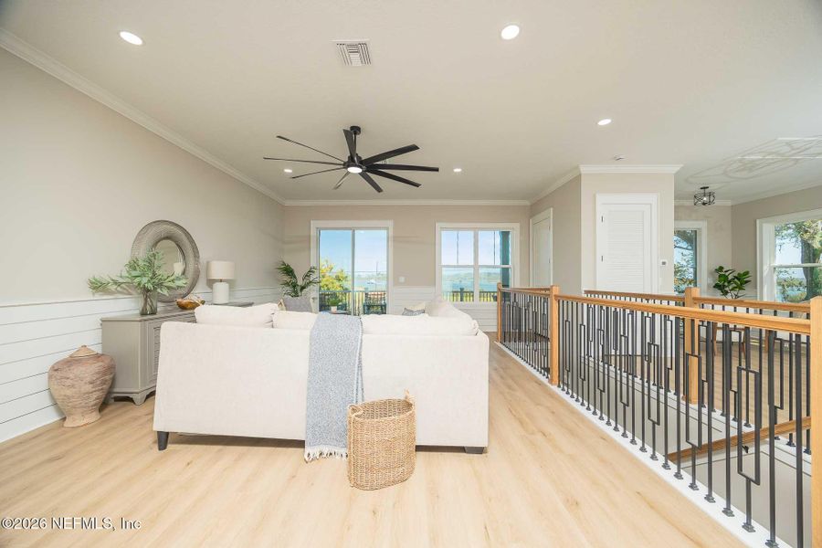 Furnished interior view inside a new home in , St. Augustine (Image 59).