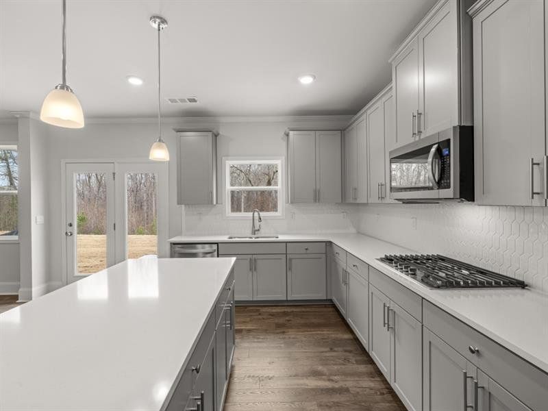Furnished interior view inside a new home in Butner Estates, South Fulton (Image 8).