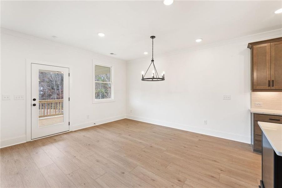 Spacious, unfurnished interior of a new home in Prescott Manor, Canton (Image 18).