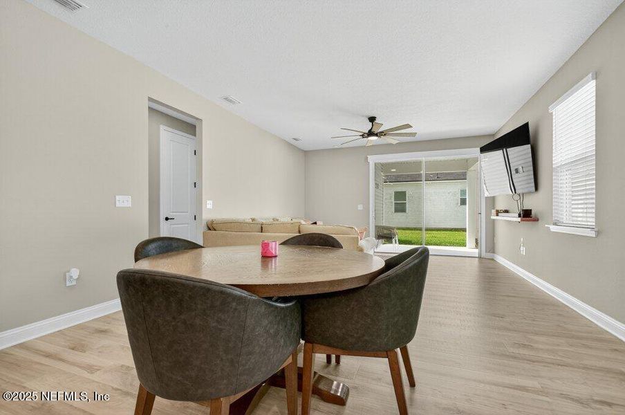 Furnished interior view inside a new home in , Jacksonville (Image 8). Furnished interior view inside a new home in , Jacksonville (Image 8).