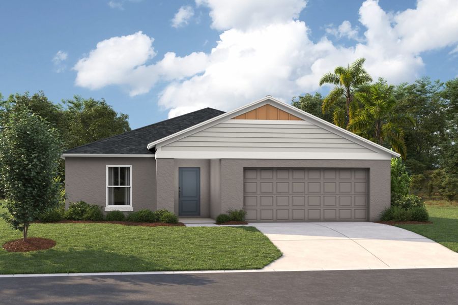 Representative exterior photo of a completed home built from the Valeria by Casa Fresca Homes in Wynnstone, Davenport, FL (Image 8). Representative exterior photo of a completed home built from the Valeria by Casa Fresca Homes in Wynnstone, Davenport, FL (Image 8).