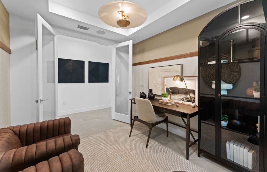 Flex room, perfect for a den or home office