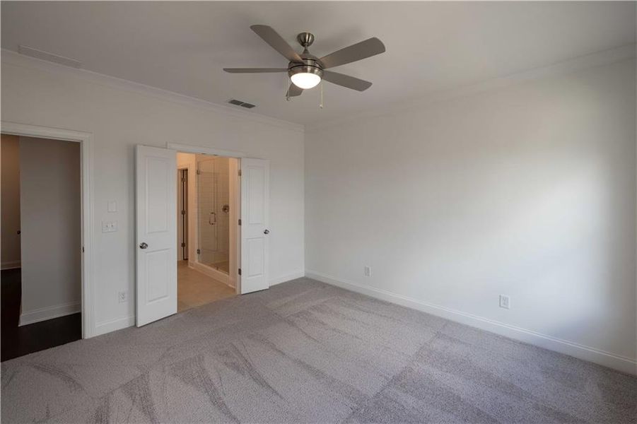 Spacious, unfurnished interior of a new home in Palisades Townhomes, Cumming (Image 25). Spacious, unfurnished interior of a new home in Palisades Townhomes, Cumming (Image 25).