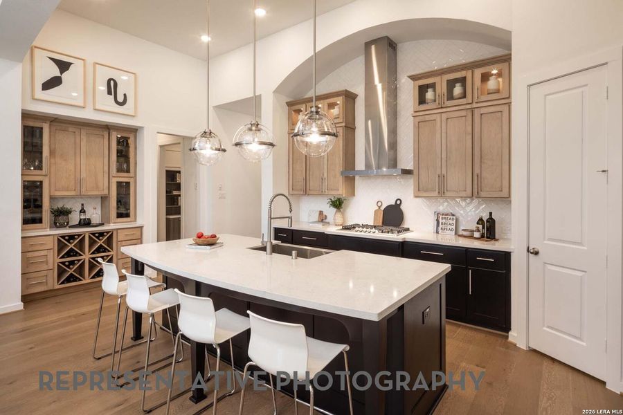 Furnished interior view inside a new home in The Ranches at Creekside, Boerne (Image 6).