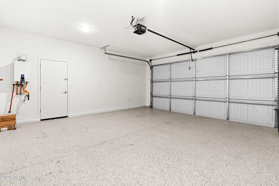 Epoxy Floor 2 Car Garage