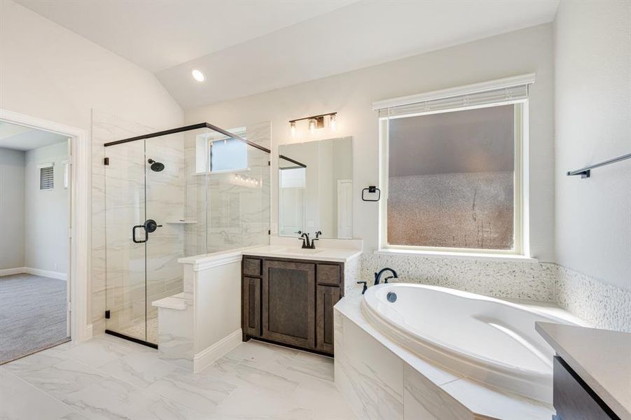 Furnished interior view inside a new home in Villages of Walnut Grove, Midlothian (Image 5).