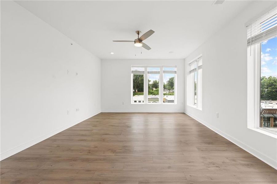 Spacious, unfurnished interior of a new home in , Atlanta (Image 53). Spacious, unfurnished interior of a new home in , Atlanta (Image 53).