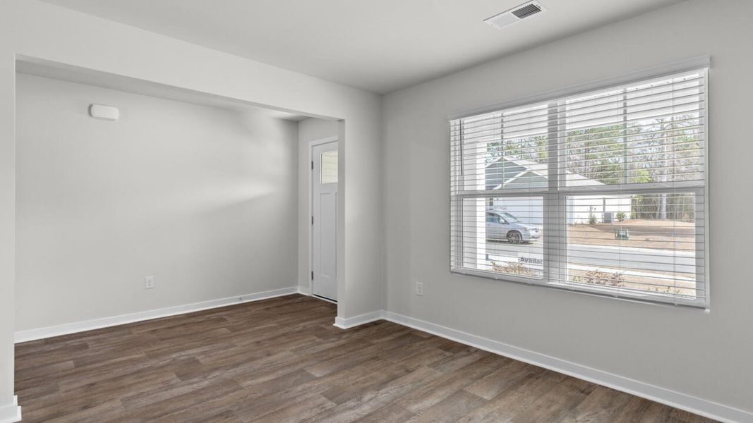 Spacious, unfurnished interior of a new home in Cedar Hill Landing, Navassa (Image 17). Spacious, unfurnished interior of a new home in Cedar Hill Landing, Navassa (Image 17).