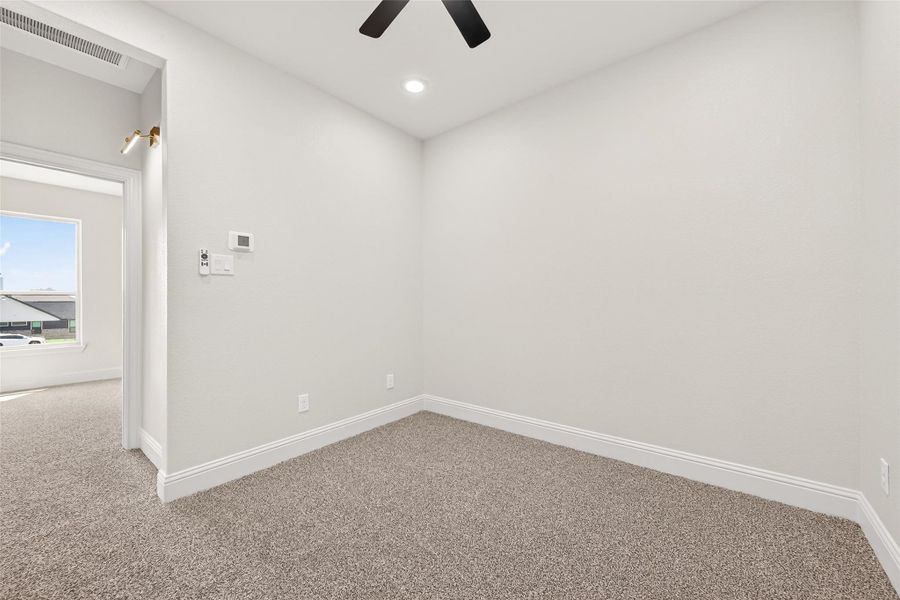 Flex space upstairs