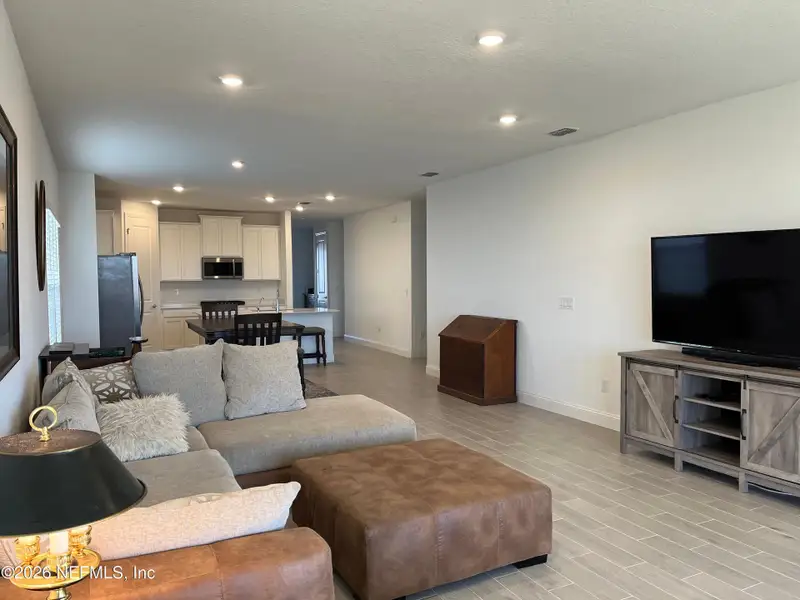 Furnished interior view inside a new home in Silver Falls Single Family at SilverLeaf, St. Augustine (Image 4).